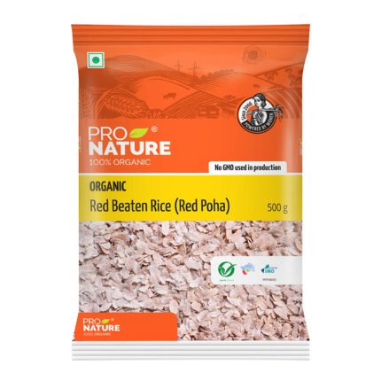 PRO NATURE ORGANIC RED POHA 500g